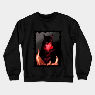 Halloween night devil Crewneck Sweatshirt